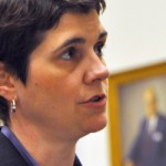 Rea Carey, executive director of the National Gay & Lesbian Task Force, said she hopes the Fair & Inclusive Housing Rights Act 'gains momentum.' (DC Agenda photo by Michael Key)