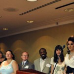 The Capital Pride heroes are honored in advance of this year's festival. (Washington Blade photo by Michael Key)