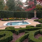 A fall shot of Hillwood's French Parterre. (Photo courtesy of Hillwood)