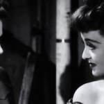 Eve (Anne Baxter), left, and Margo (Bette Davis) in 'All About Eve,' just before the lecture on letting Mrs. Brown handle the wardrobe.