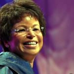 White House Adviser Valerie Jarrett at HRC dinner (Blade photo by Michael Key)