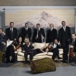 Pink Martini, a retro-fabulous combo featuring gay pianist Thomas Lauderdale, plays the Strathmore in December. (Photo courtesy Heinz Records)