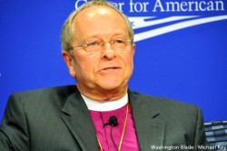 Bishop Gene Robinson became the Episcopal Church’s first openly gay Bishop in 2003, setting the stage for a decade of advances for LGBT people in the church. (Washington Blade file photo by Michael Key)
