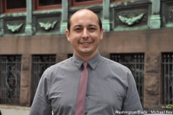 Latino GLBT History Project President David Pérez (Blade photo by Michael Key)