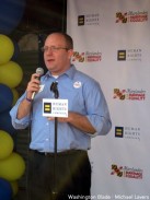 Josh Levin speaks at Baltimore fundraiser for Marylanders for Marriage Equality (Blade photo by Michael K. Lavers)