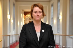 Equality Maryland Executive Director Carrie Evans (Washington Blade file photo by Michael Key)