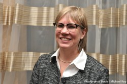 Lisa Polyak (Washington Blade photo by Michael Key)