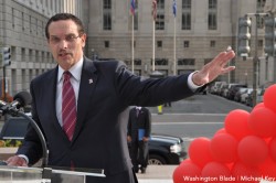 D.C. Mayor Vincent Gray (Washington Blade photo by Michael Key)