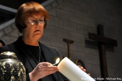 Transgender Remembrance Day was observed at the Metropolitan Community Church of D.C. on Tuesday. (Washington Blade photo by Michael Key)