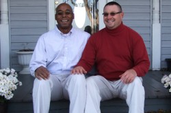 Tracy Staples and Bob Zuber, co-owners of the Black Walnut Point Inn in Tilghman Island, Md. (Photo courtesy of Stapes and Zuber.)