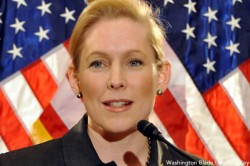 Sen. Kirsten Gillibrand (D-N.Y.) is calling on the Obama administration to take action for bi-national same-sex couples (Washington Blade file photo by Michael Key)