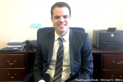 Florida state Rep. Joe Saunders (D-Orlando). (Washington Blade photo by Michael K. Lavers)