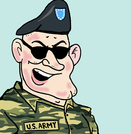 CARTOON: 'fabulous' army