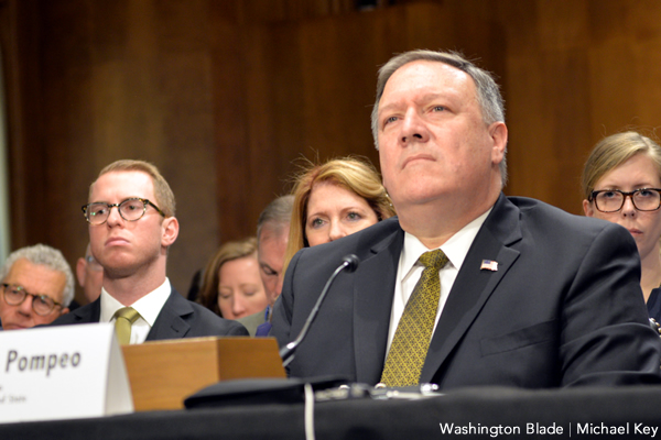 Mike Pompeo, gay news, Washington Blade