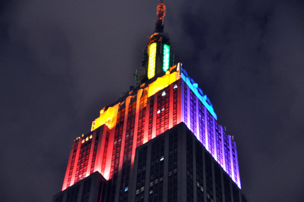 Empire State Building, gay news, gay politics dc, Washington Blade