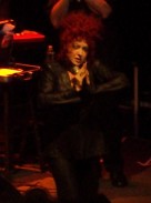 Cyndi Lauper at the 9:30 Club in 2011, the last time she played D.C. (Blade photo by Joey DiGuglielmo)