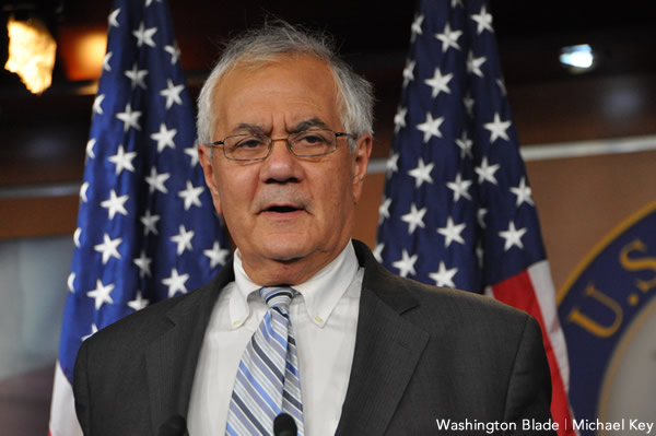 Barney Frank, gay news, Washington Blade, Democratic Party, Massachusetts