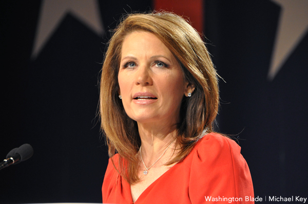 Michele Bachmann, gay news, Washington Blade