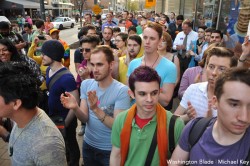 Silent March, gay news, gay politics dc