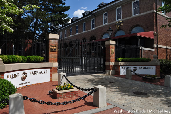 Marine Barracks, gay news, Washington Blade, murder