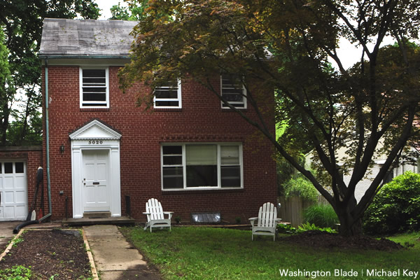 5020 Cathedral Ave., N.W.(Washington Blade photo by Michael Key)