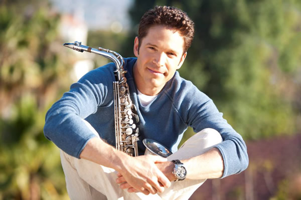 Openly gay saxophonist Dave Koz. (Photo by Greg Allen; courtesy Wolf Trap) 