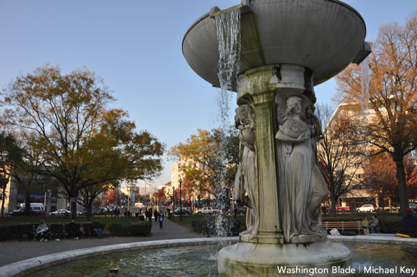 Dupont Circle Fountain, Russian news agency, gay news, Washington Blade