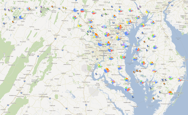 Maryland same-sex marriage petition signature concentration, gay news, Washington Blade