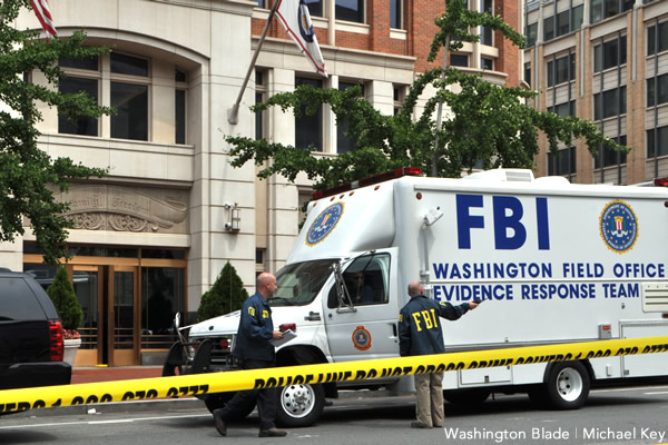 FBI unit at Family Research Council headquarters, gay news, Washington Blade