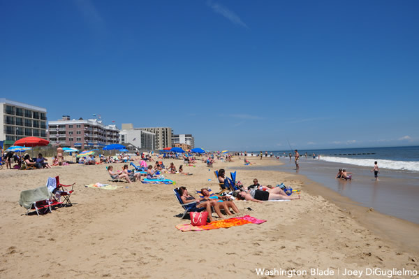 Summer at Rehoboth Beach. (Blade file photo by Joey DiGuglielmo) 