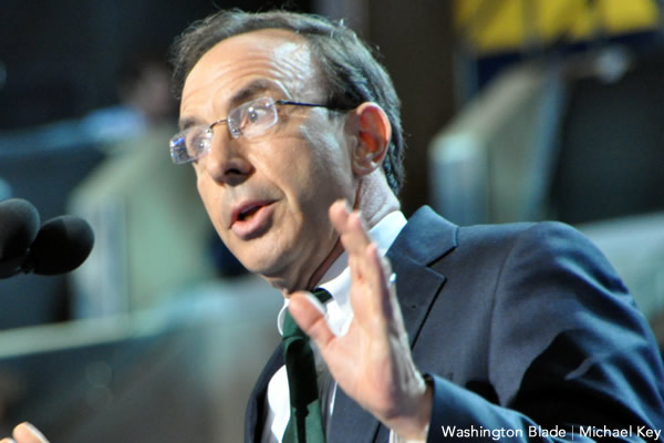 Democratic National Committee Treasurer Andrew Tobias  (Blade file photo by Michael Key).