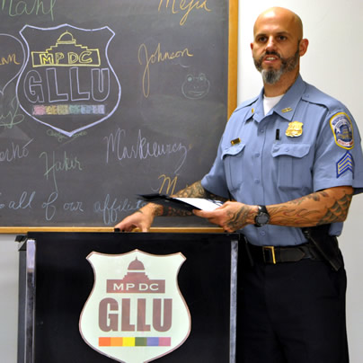 Gay and Lesbian Liaison Unit of the Metropolitan Police Department, GLLU, MPD, Sergeant Carlos Mejia, gay news, Washington Blade, Dupont Circle