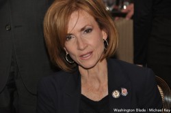 Rep. Nan Hayworth attends the 2012 Log Cabin annual dinner