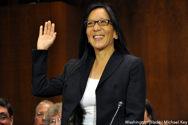 Pamela Ki Mai Chen was among the gay judicial nominees Obama renamed on Thursday (Blade file photo by Michael Key)