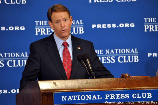 The Family Research Council, headed by Tony Perkins filed briefs in the Prop 8 and DOMA cases (Blade file photo by Michael Key)