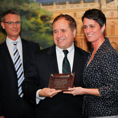 Joe Palacios, Heather Mizeur, D.C. Center Fall Reception, Sofitel, gay news, Washington Blade