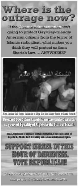 LCRBrowardAd Gay News, Washington Blade, Gay Republican