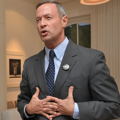 Martin O'Malley, Governor of Maryland, gay news, Washington Blade, Marylanders for Marriage Equality