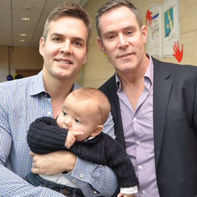 Brook Rose, Gregg Busch, Nolan Reese Rose-Busch, gay families, gay adoption, gay news, Washington Blade