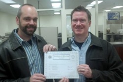 Dale_Knight_and_Jeff_Arney_insert_courtesy_Dale_Knight Dale Knight, Jeff Arney, gay marriage, same sex marriage, marriage equality, Maryland, gay news, Washington Blade