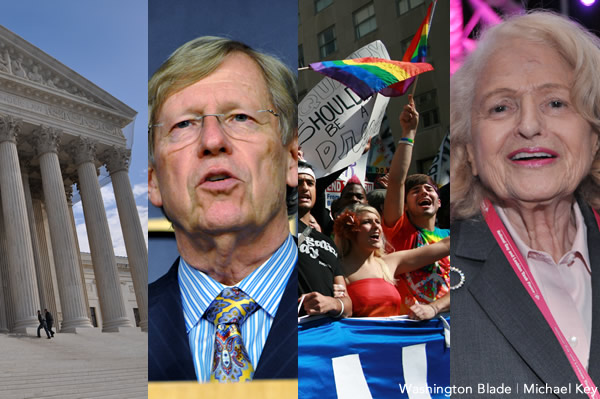 Supreme Court, Ted Olson, National Equality March, Edith Windsor, DOMA, Prop 8, Proposition 8, gay marriage, same sex marriage, marriage equality, gay news, Washington Blade
