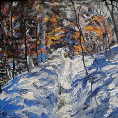 Creekside Path, Ed Miller, Touchstone Gallery, gay news, Washington Blade