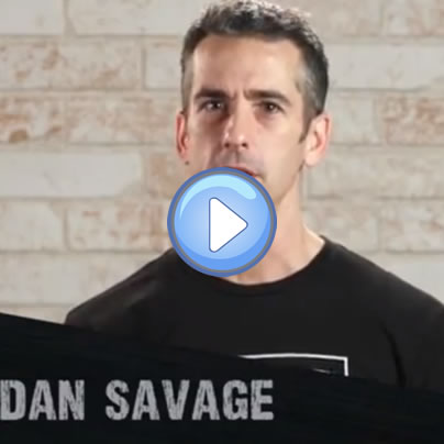 Dan Savage, Straight Up Thanks, gay news, Washington Blade