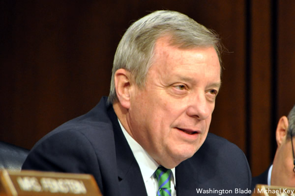 Dick Durbin, Richard Durbin, United States Senate, Democratic Party, gay news, Washington Blade, Illinois