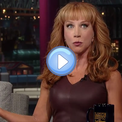 Kathy Griffin, David Letterman, gay news, Washington Blade