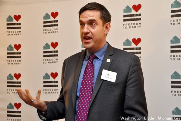 Marc Solomon, Freedom to Marry, gay news, Washington Blade, marriage equality, gay marriage, same-sex marriage