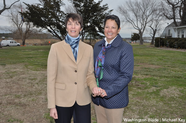 marriage equality, gay marriage, same-sex marriage, Maryland, Tilghman Island, Michelle Miller, Nora Clouse,