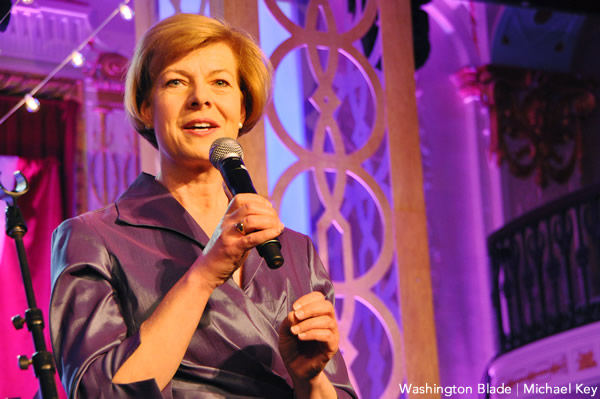 Tammy Baldwin, United States Senate, Wisconsin, Democratic Party, Human Rights Campaign, inauguration 2013, gay news, Washington Blade