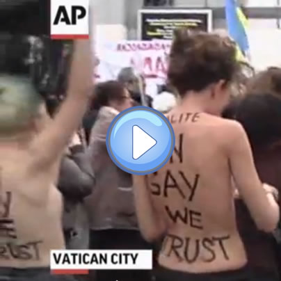 Vatican City, protest, AP, gay news, Washington Blade