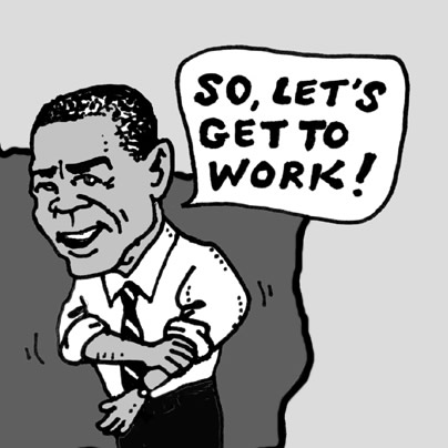 cartoon, Barack Obama, Washington Blade, gay news